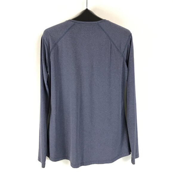 Columbia Omni-Wick Long Sleeve Active Tee Women's Large Blue Stretch Jersey Gym - Picture 6 of 10